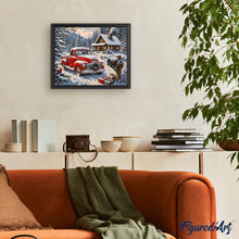 Carica l'immagine nel visualizzatore di Gallery, Dipingere con i numeri - Natale tra i Pini