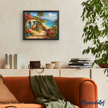 Carica l'immagine nel visualizzatore di Gallery, Dipingere con i numeri - Fuga Costiera Mediterranea