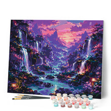 Carica l'immagine nel visualizzatore di Gallery, Dipingere con i numeri - Valle Mistica delle Cascate