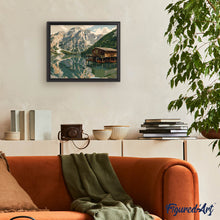 Carica l'immagine nel visualizzatore di Gallery, Dipingere con i numeri - Riflesso del Lago delle Dolomiti