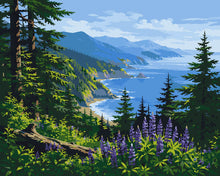 Carica l'immagine nel visualizzatore di Gallery, Dipingere con i numeri - Fiori Selvatici sulla Costa Figured'Art