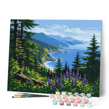 Carica l'immagine nel visualizzatore di Gallery, Dipingere con i numeri - Fiori Selvatici sulla Costa