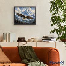 Carica l'immagine nel visualizzatore di Gallery, Dipingere con i numeri - Aquila sopra le Montagne