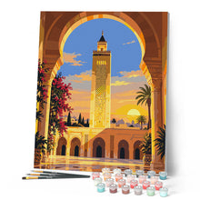Carica l'immagine nel visualizzatore di Gallery, Dipingere con i numeri - Moschea Malek ibn Anas, Tunisia