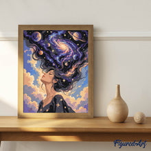Carica l'immagine nel visualizzatore di Gallery, Dipingere con i numeri - Sognando tra le Stelle