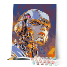 Carica l'immagine nel visualizzatore di Gallery, Dipingere con i numeri - Robot Umanoide