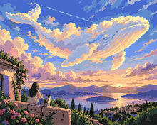 Carica l'immagine nel visualizzatore di Gallery, Dipingere con i numeri - Balena di Nuvole sopra la Valle Figured'Art