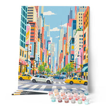Carica l'immagine nel visualizzatore di Gallery, Dipingere con i numeri - Colori del Centro Città