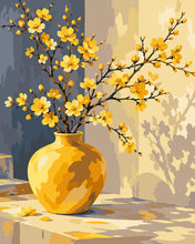 Carica l'immagine nel visualizzatore di Gallery, Dipingere con i numeri - Fiori Dorati Figured'Art