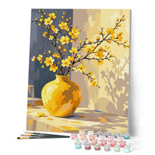 Carica l'immagine nel visualizzatore di Gallery, Dipingere con i numeri - Fiori Dorati