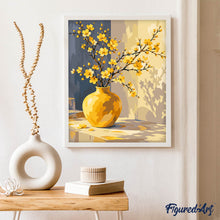 Carica l'immagine nel visualizzatore di Gallery, Dipingere con i numeri - Fiori Dorati
