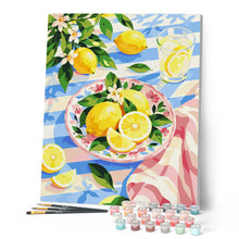Carica l'immagine nel visualizzatore di Gallery, Dipingere con i numeri - Sole al Limone
