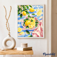 Carica l'immagine nel visualizzatore di Gallery, Dipingere con i numeri - Sole al Limone