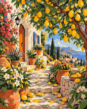 Carica l'immagine nel visualizzatore di Gallery, Dipingere con i numeri - Viale dei Limoni Figured'Art