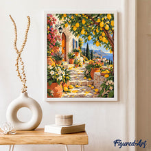 Carica l'immagine nel visualizzatore di Gallery, Dipingere con i numeri - Viale dei Limoni