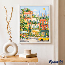 Carica l'immagine nel visualizzatore di Gallery, Dipingere con i numeri - Giardino Urbano
