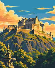 Carica l'immagine nel visualizzatore di Gallery, Dipingere con i numeri - Castello di Edimburgo Figured'Art