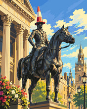 Carica l'immagine nel visualizzatore di Gallery, Dipingere con i numeri - Statua del Duca di Wellington Glasgow Figured'Art