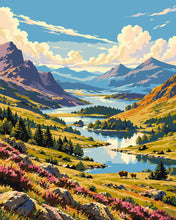 Carica l'immagine nel visualizzatore di Gallery, Dipingere con i numeri - Highlands Scozzesi Figured'Art