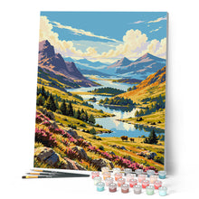 Carica l'immagine nel visualizzatore di Gallery, Dipingere con i numeri - Highlands Scozzesi