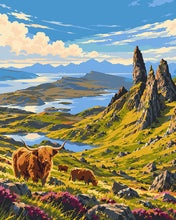 Carica l'immagine nel visualizzatore di Gallery, Dipingere con i numeri - Isola di Skye Figured'Art