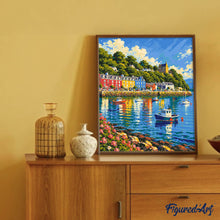 Carica l'immagine nel visualizzatore di Gallery, Dipingere con i numeri - Porto di Tobermory