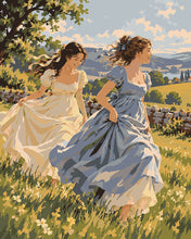 Carica l'immagine nel visualizzatore di Gallery, Dipingere con i numeri - Dame in un Prato Fiorito Figured'Art