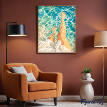 Carica l'immagine nel visualizzatore di Gallery, Dipingere con i numeri - Nell’Acqua Turchese al Sole