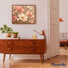 Carica l'immagine nel visualizzatore di Gallery, Dipingere con i numeri - Bouquet Romantico di Cosmee Pastello