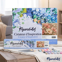 Carica l'immagine nel visualizzatore di Gallery, Dipingere con i numeri - Bouquet Romantico di Cosmee Pastello
