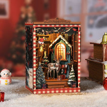 Carica l'immagine nel visualizzatore di Gallery, Book Nook - Rifugio Innevato Figured'Art