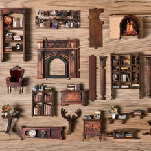 Carica l'immagine nel visualizzatore di Gallery, Book Nook - La Biblioteca del Crepuscolo