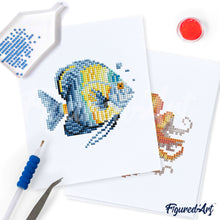 Carica l&#39;immagine nel visualizzatore di Gallery, Mini Set Diamond Painting - Pesci