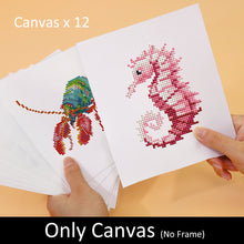 Carica l&#39;immagine nel visualizzatore di Gallery, Mini Set Diamond Painting - Pesci