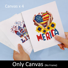 Carica l&#39;immagine nel visualizzatore di Gallery, Mini Set Diamond Painting 15x20cm (4 pezzi) - Spirito Americano