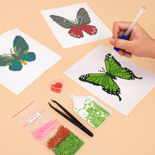 Carica l&#39;immagine nel visualizzatore di Gallery, Mini Set Diamond Painting 15x20cm (4 pezzi) - Ali Vibranti