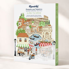Carica l'immagine nel visualizzatore di Gallery, Kit Regalo per Dipingere con i Numeri - Dolce Vita in Italia Figured'Art