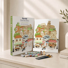 Carica l'immagine nel visualizzatore di Gallery, Kit Regalo per Dipingere con i Numeri - Dolce Vita in Italia