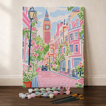 Carica l'immagine nel visualizzatore di Gallery, Kit Regalo per Dipingere con i Numeri - Londra dai Toni Pastello