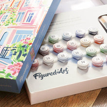 Carica l'immagine nel visualizzatore di Gallery, Kit Regalo per Dipingere con i Numeri - Londra dai Toni Pastello