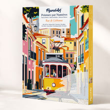 Carica l'immagine nel visualizzatore di Gallery, Kit Regalo per Dipingere con i Numeri - Strade di Lisbona Figured'Art