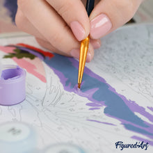Carica l'immagine nel visualizzatore di Gallery, Kit Regalo per Dipingere con i Numeri - Pagoda del Monte Fuji