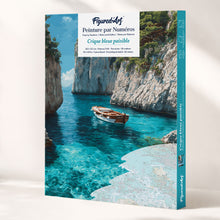 Carica l'immagine nel visualizzatore di Gallery, Kit Regalo per Dipingere con i Numeri - Cala Blu Tranquilla Figured'Art