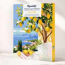 Carica l'immagine nel visualizzatore di Gallery, Kit Regalo per Dipingere con i Numeri - Profumo di Limoni Figured'Art