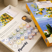 Carica l'immagine nel visualizzatore di Gallery, Kit Regalo per Dipingere con i Numeri - Profumo di Limoni