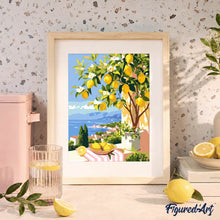 Carica l'immagine nel visualizzatore di Gallery, Kit Regalo per Dipingere con i Numeri - Profumo di Limoni