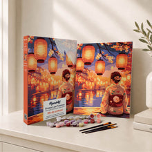 Carica l'immagine nel visualizzatore di Gallery, Kit Regalo per Dipingere con i Numeri - Festa delle Lanterne