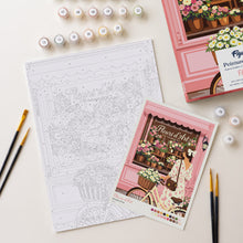 Carica l'immagine nel visualizzatore di Gallery, Kit Regalo per Dipingere con i Numeri - Fiori d'Arte