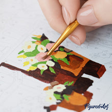 Carica l'immagine nel visualizzatore di Gallery, Kit Regalo per Dipingere con i Numeri - Fiori d'Arte