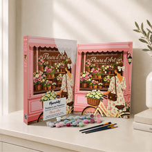 Carica l'immagine nel visualizzatore di Gallery, Kit Regalo per Dipingere con i Numeri - Fiori d'Arte